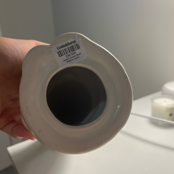 Crate&barrel ceramic Gnome object decor - Picture 3 of 3